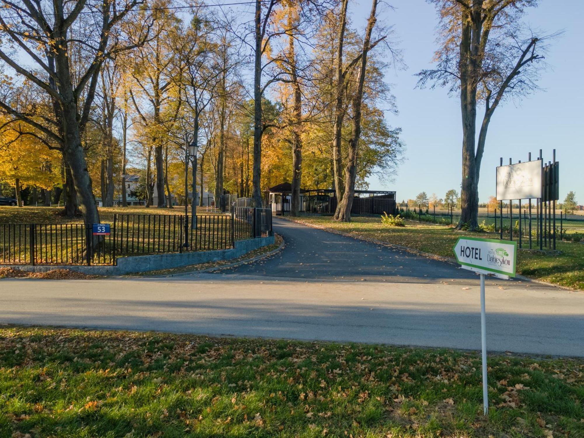 Hotel W Dobieszkowie Stryków Esterno foto